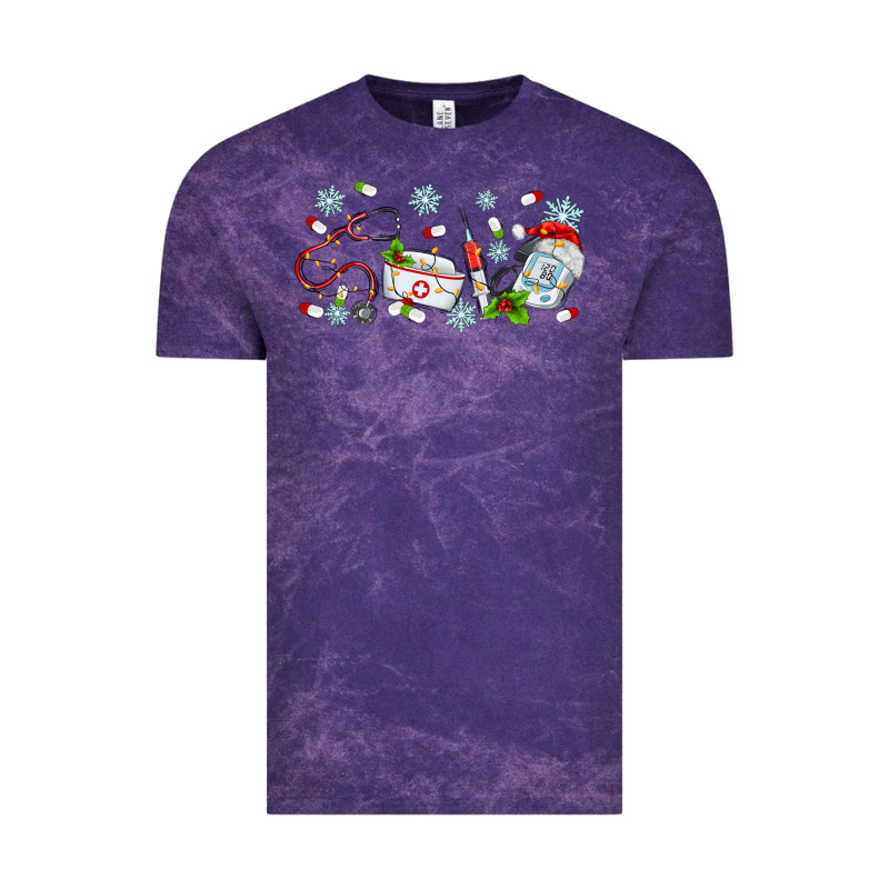 Christmas Nurse Vintage Tee by MaliasSmallBusiness | Teevron