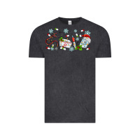 Vintage Black christmas nurse Vintage Tee - MaliasSmallBusiness