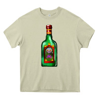 Mossy tequila bottle Heavy Core Tee - AdoDesignShop