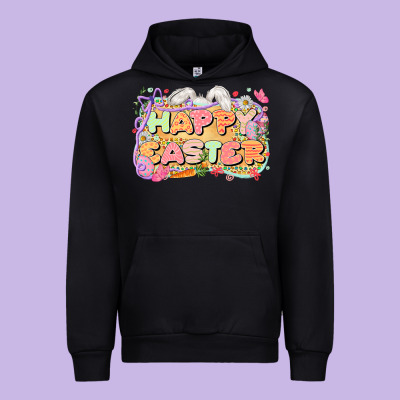 Happy Easter Urban Hoodie Designed By Lillyallendesigns