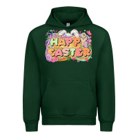 Foreset Green Happy Easter Urban Hoodie - LillyAllenDesigns