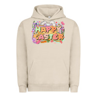 Pigment French Oak Happy Easter Urban Hoodie - LillyAllenDesigns