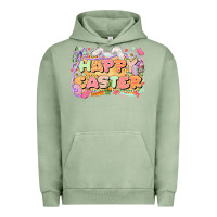 Pigment Oil Green Happy Easter Urban Hoodie - LillyAllenDesigns