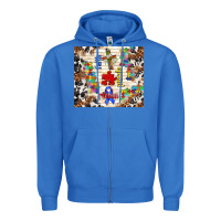 True Royal faith puzzle ribbon Zipper Hoodie - TumblerDesignByShophia
