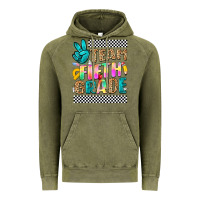Vintage Olive team fifth grade Vintage Hoodie - NancyCooperArtShop