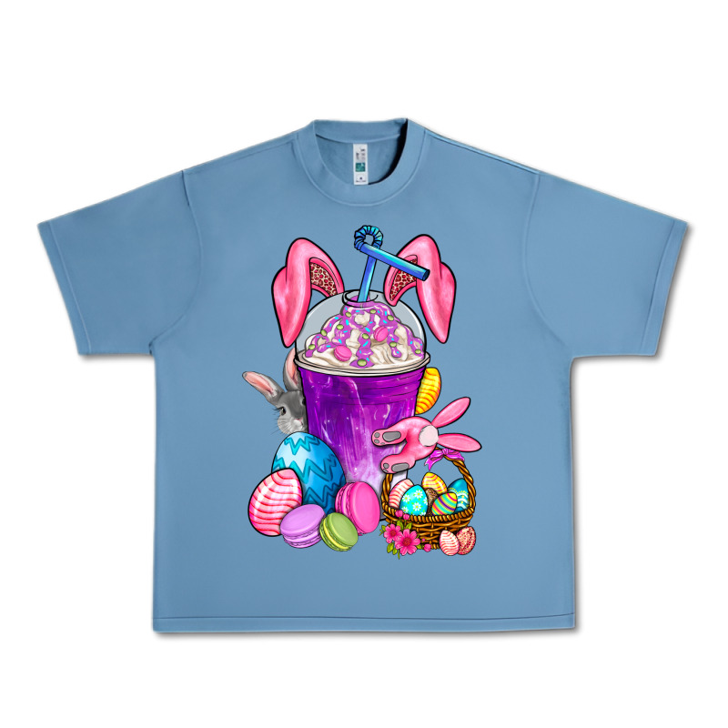 Happy Easter Coffee Cup Urban Heavy Tee by NancyCooperArtShop | Teevron