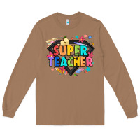 Toasted Coconut super teacher Long Sleeve Tee - Artiststas