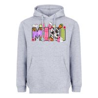 Heather Grey Easter mini Heavyweight Hoodie - OliviaCreatesArt