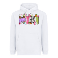 White Easter mini Heavyweight Hoodie - OliviaCreatesArt