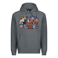 Rock Oh my stars horse 4th of july Premium Hoodie - CowGirlArtShop