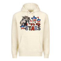 Sandshell Oh my stars horse 4th of july Premium Hoodie - CowGirlArtShop