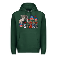 Sports Green Oh my stars horse 4th of july Premium Hoodie - CowGirlArtShop