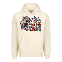 Tofu Oh my stars horse 4th of july Premium Hoodie - CowGirlArtShop