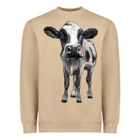 Mushroom holstein cow Heavyweight Sweatshirt - BarkalooDesign