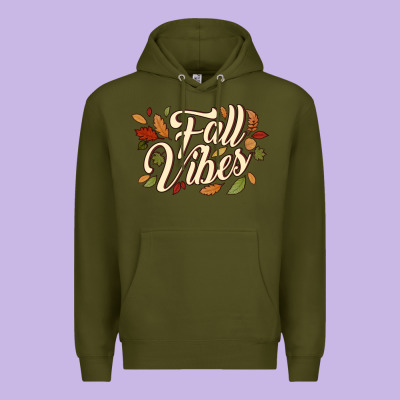 Fall Vibes Premium Hoodie Designed By Jahusdesignshop