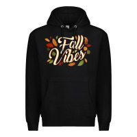 Black fall vibes Premium Hoodie - JahusDesignShop