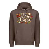 Coffee fall vibes Premium Hoodie - JahusDesignShop