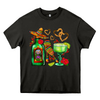 Mexican Tequila Margarita And Maracas Heavy Core Tee | Teevron