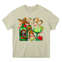 Mossy mexican tequila margarita and maracas Heavy Core Tee - AdoDesignShop