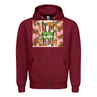 Burgundy easter bunny with carrots Zipper Hoodie - TumblerDesignByShophia