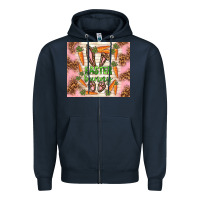 Navy easter bunny with carrots Zipper Hoodie - TumblerDesignByShophia