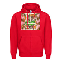 Red easter bunny with carrots Zipper Hoodie - TumblerDesignByShophia