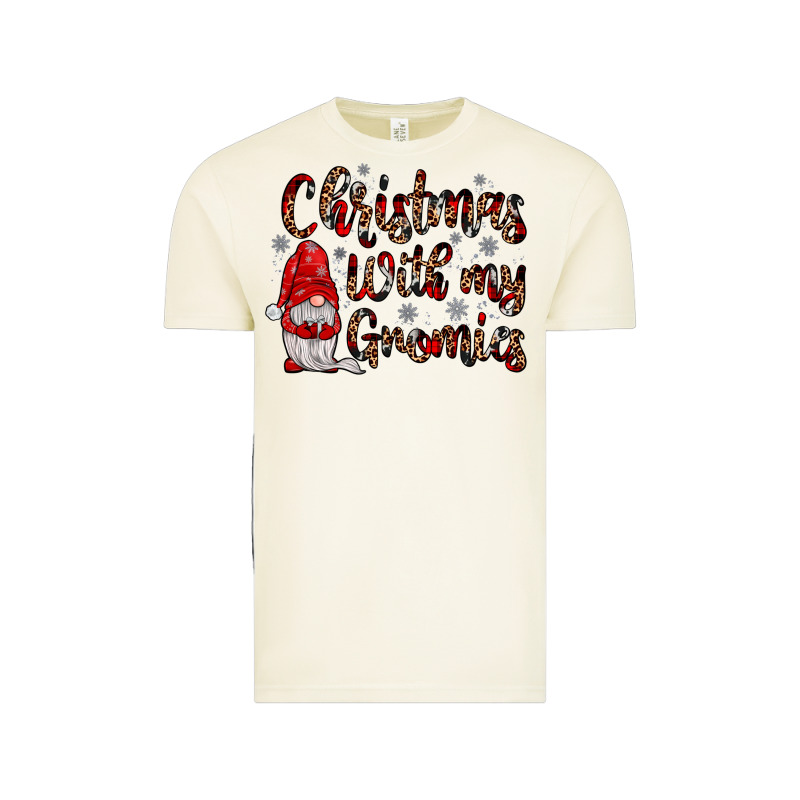 Christmas With My Gnomies Vintage Tee by JahusDesignShop | Teevron