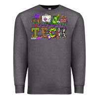 Charcoal Heather mardi gras pharmacy tech Premium Sweatshirt - OliviaCreatesArt