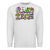 Oatmeal Heather mardi gras pharmacy tech Premium Sweatshirt - OliviaCreatesArt