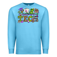 Ocean Blue mardi gras pharmacy tech Premium Sweatshirt - OliviaCreatesArt