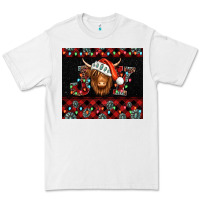 White joy shaggy cow christmas Premium Tee - Jasminsmagicworld