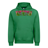 Emerald Stuck On You Urban Hoodie - CowhideDigitalArt