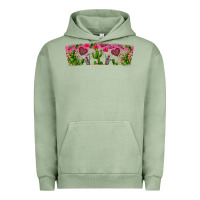 Pigment Oil Green Stuck On You Urban Hoodie - CowhideDigitalArt