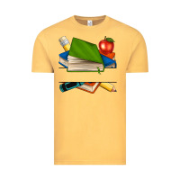 Vintage Mustard custom teacher books Vintage Tee - NancyCooperArtShop