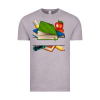 Vintage Zinc custom teacher books Vintage Tee - NancyCooperArtShop