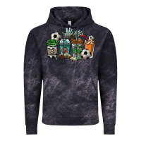 Cloud Black soccer coffee cups Vintage Hoodie - NancyCooperArtShop