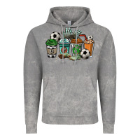 Cloud Rock soccer coffee cups Vintage Hoodie - NancyCooperArtShop