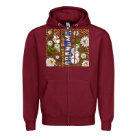 Burgundy baseball grandma Zipper Hoodie - TumblerDesignByShophia