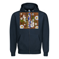 Navy baseball grandma Zipper Hoodie - TumblerDesignByShophia