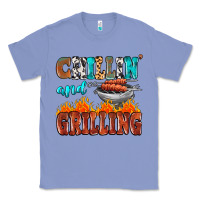 Colony Blue chillin and grilling Classic Tee - MaliasSmallBusiness