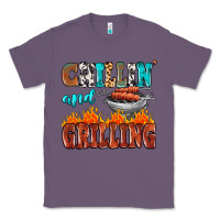 Lavender chillin and grilling Classic Tee - MaliasSmallBusiness