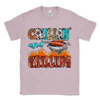 Lilac chillin and grilling Classic Tee - MaliasSmallBusiness