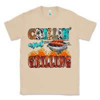 Mushroom chillin and grilling Classic Tee - MaliasSmallBusiness