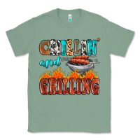 Sage chillin and grilling Classic Tee - MaliasSmallBusiness