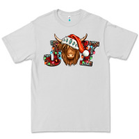 Dove Grey joy christmas shaggy cow Premium Tee - Jasminsmagicworld