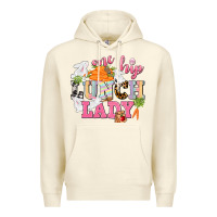 Sandshell One hip Lunch Lady Easter Day Premium Hoodie - CowGirlArtShop