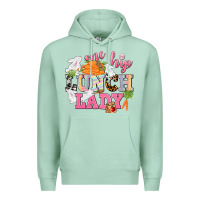 Seafoam One hip Lunch Lady Easter Day Premium Hoodie - CowGirlArtShop