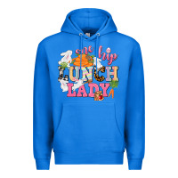 True Royal One hip Lunch Lady Easter Day Premium Hoodie - CowGirlArtShop
