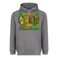 Storm St. Patrick's Fueled by beer and shenanigangs Heavyweight Hoodie - OliviaCreatesArt