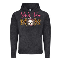Vintage Black Shih Tzu Mom Vintage Hoodie - Jasminsmagicworld